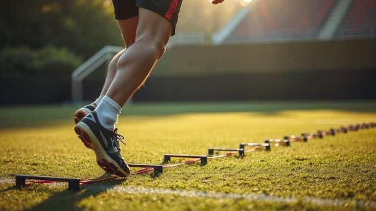 agility ladder core drills