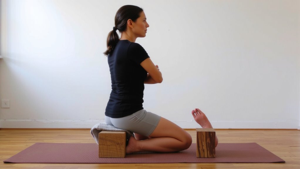 align knees rotate hips