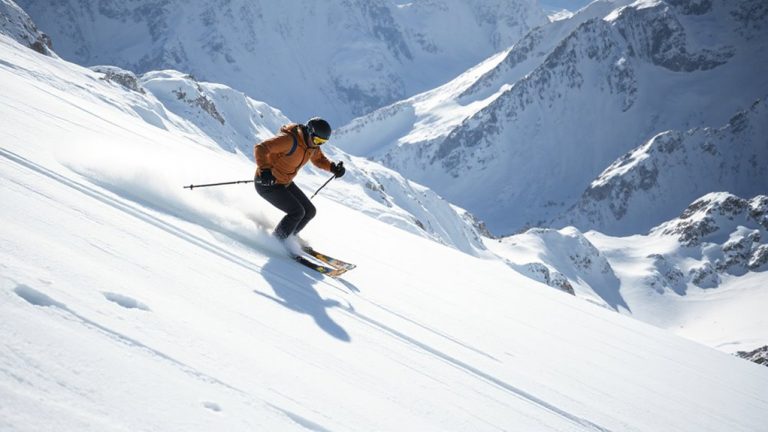 alpine skiing g force training