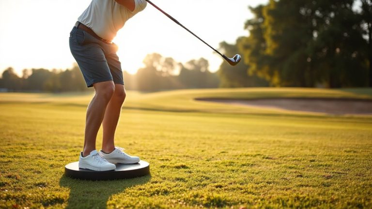 anti rotation core for golfers