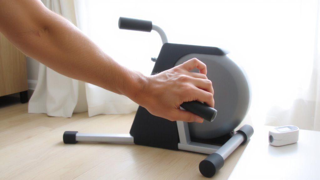 arm powered recovery exercise