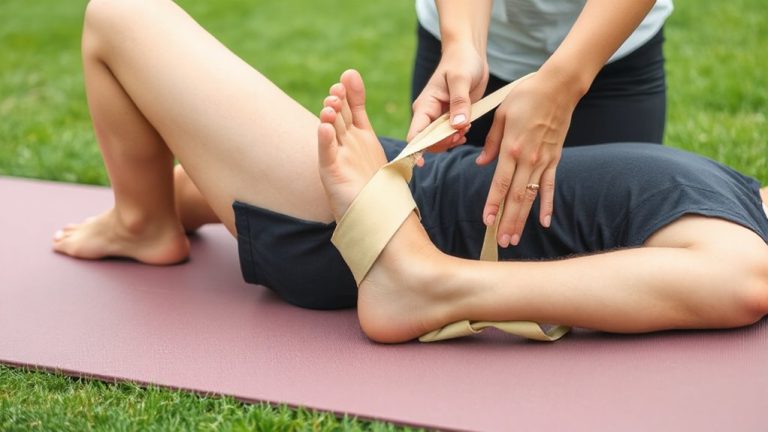 banded ankle joint mobilizations