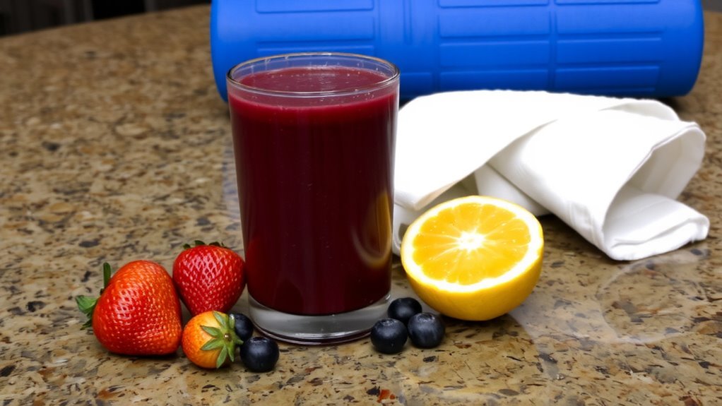 berries boost lactate clearance