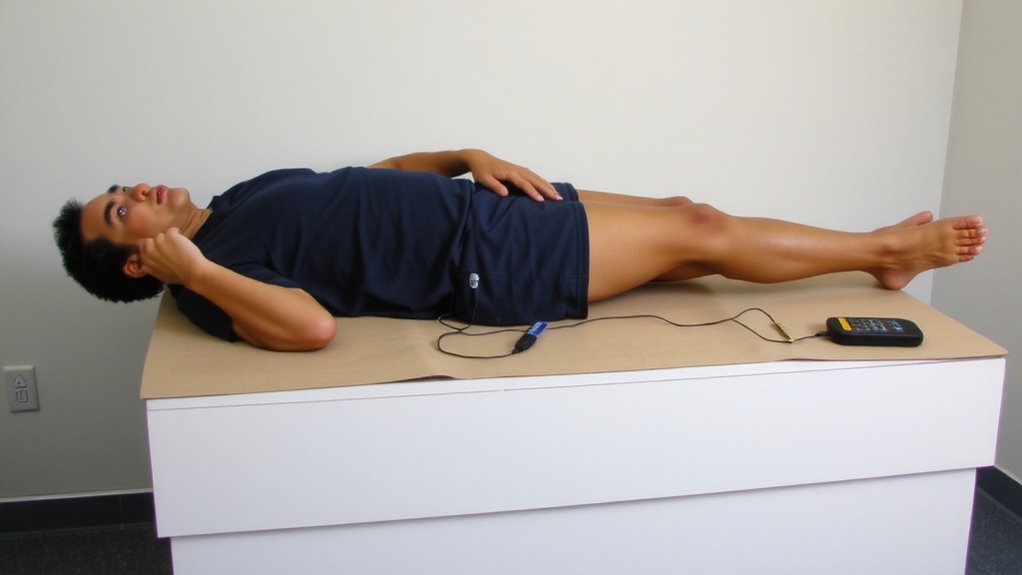biofeedback confirms proper quad activation