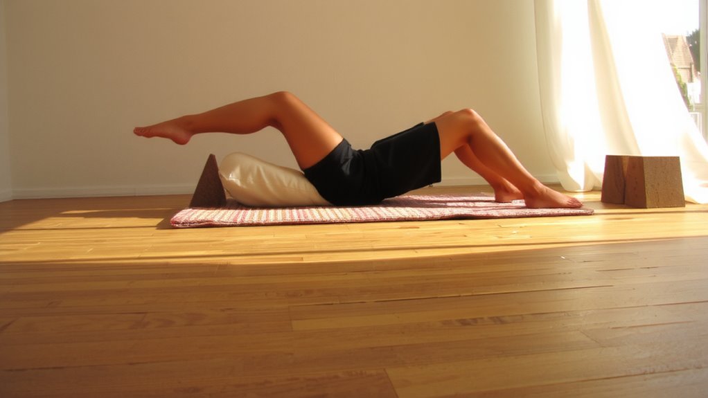 bolster support and blanket cushioning