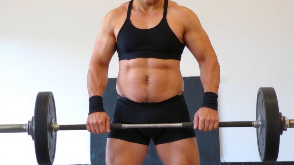 brace hold lift exhale