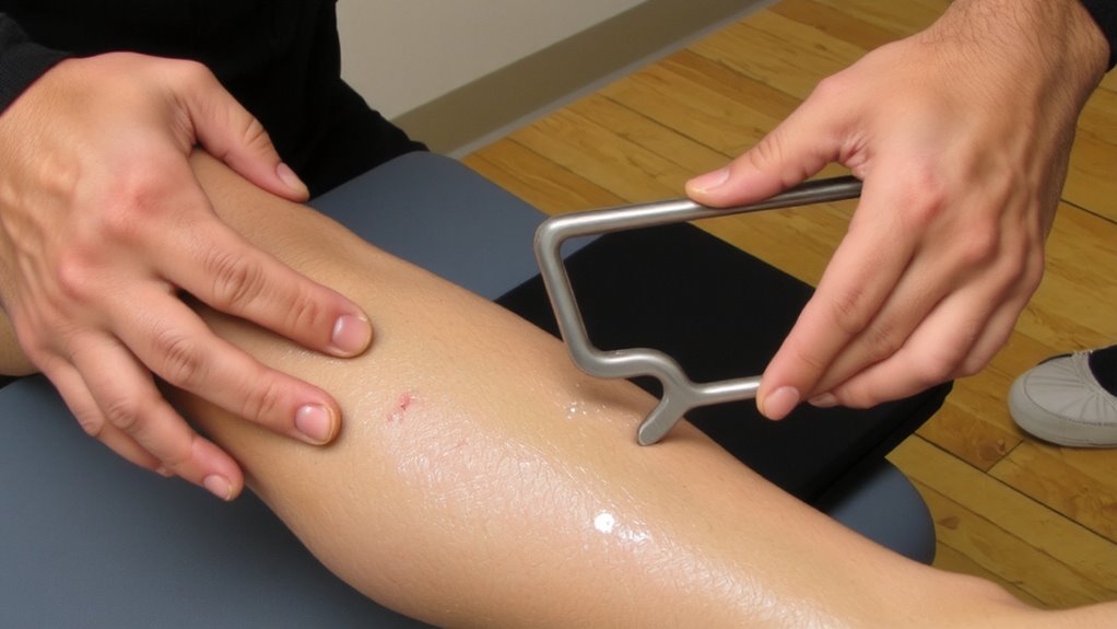 break down scar tissue