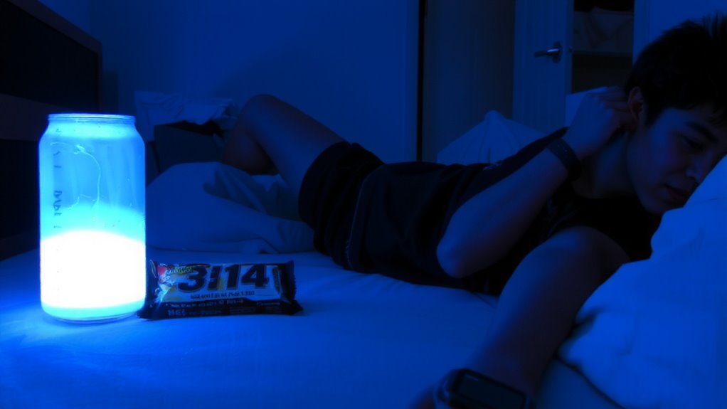 caffeine and sugar impair recovery