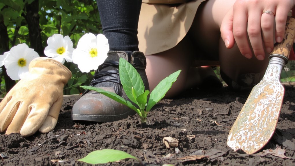 calm mind through gardening