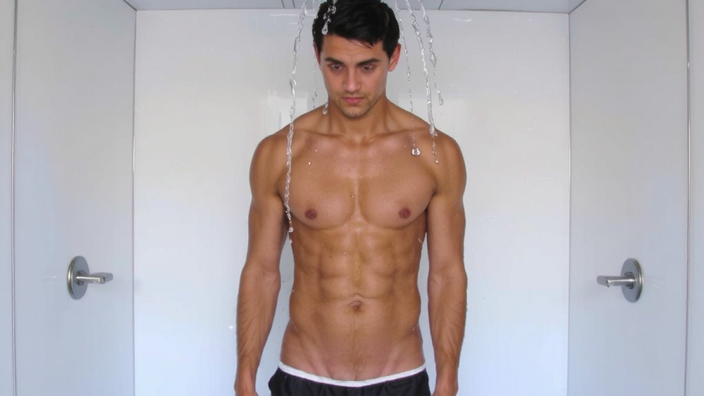 cold showers boost recovery