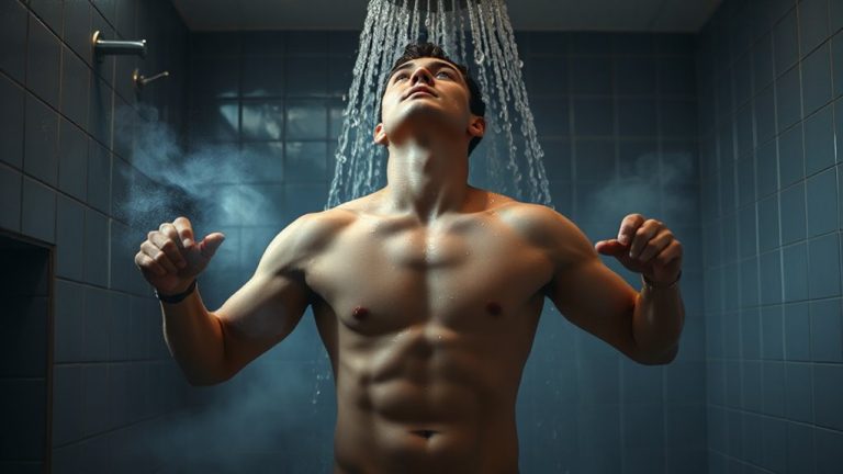 cold showers enhance hormonal adaptation