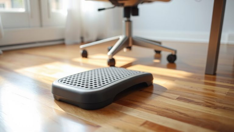 comfortable ergonomic desk footrests