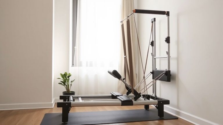 compact foldable pilates reformers