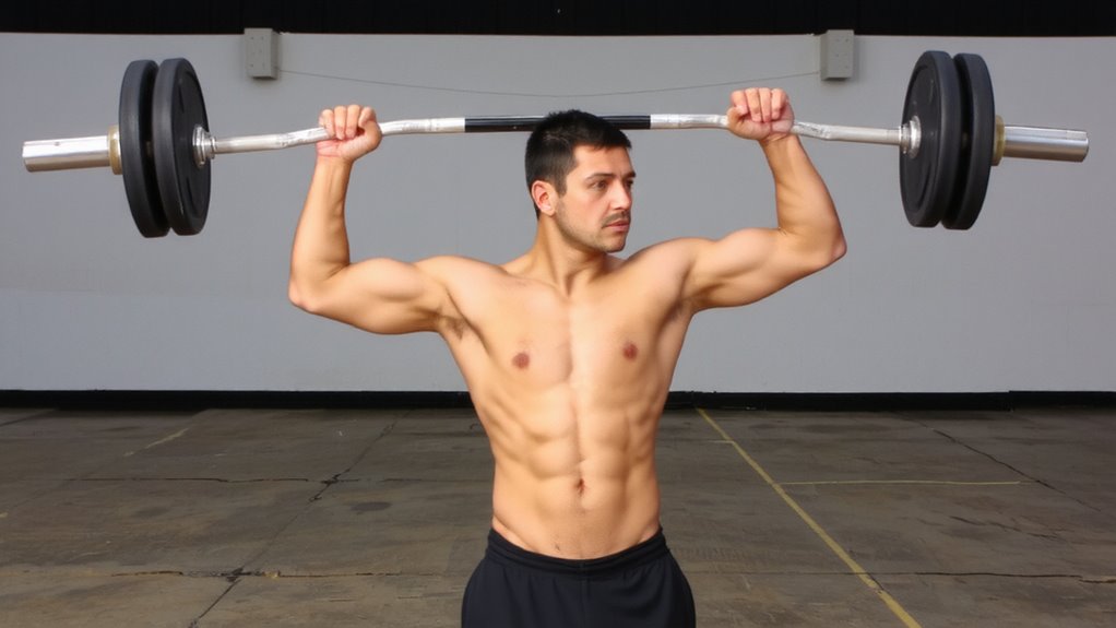 controlled eccentric overhead descent