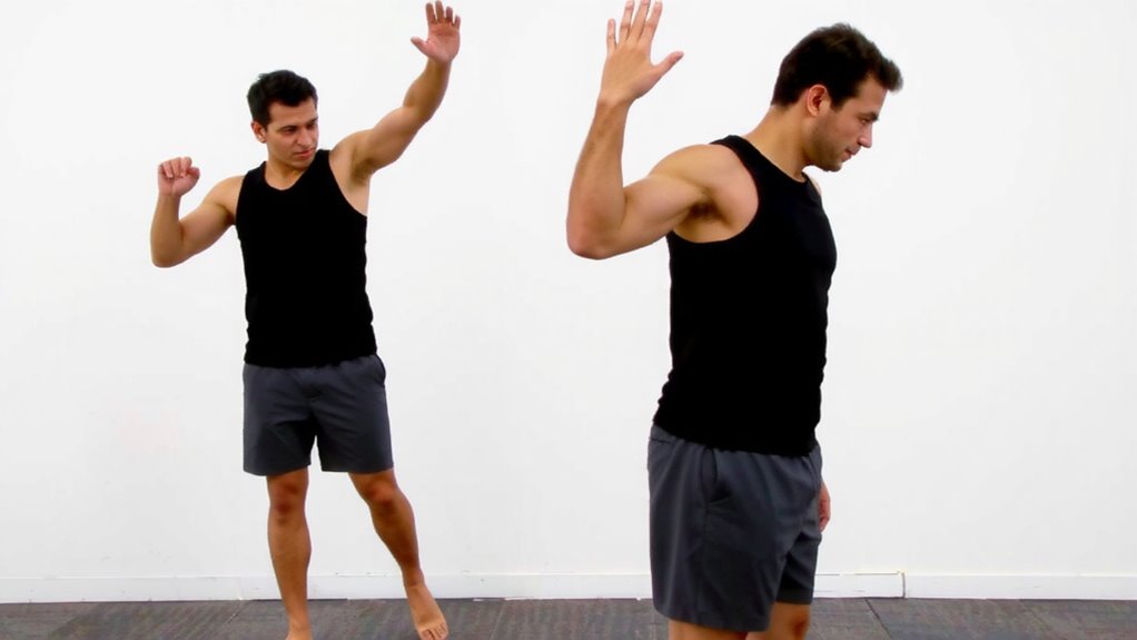 controlled thoracic rotation technique