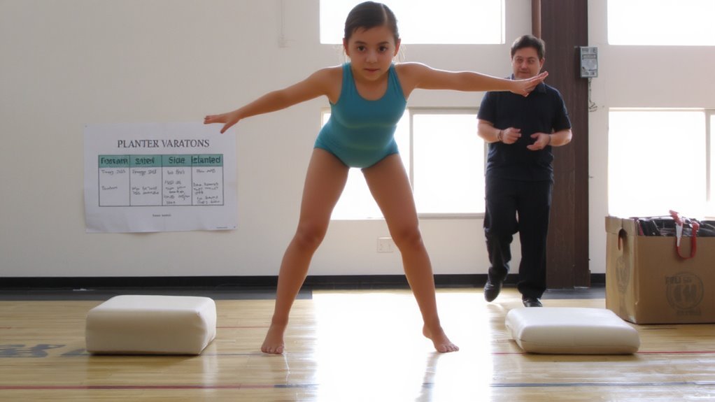 core endurance for gymnasts