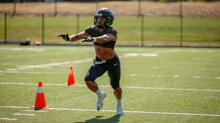 defensive backpedaling strength training
