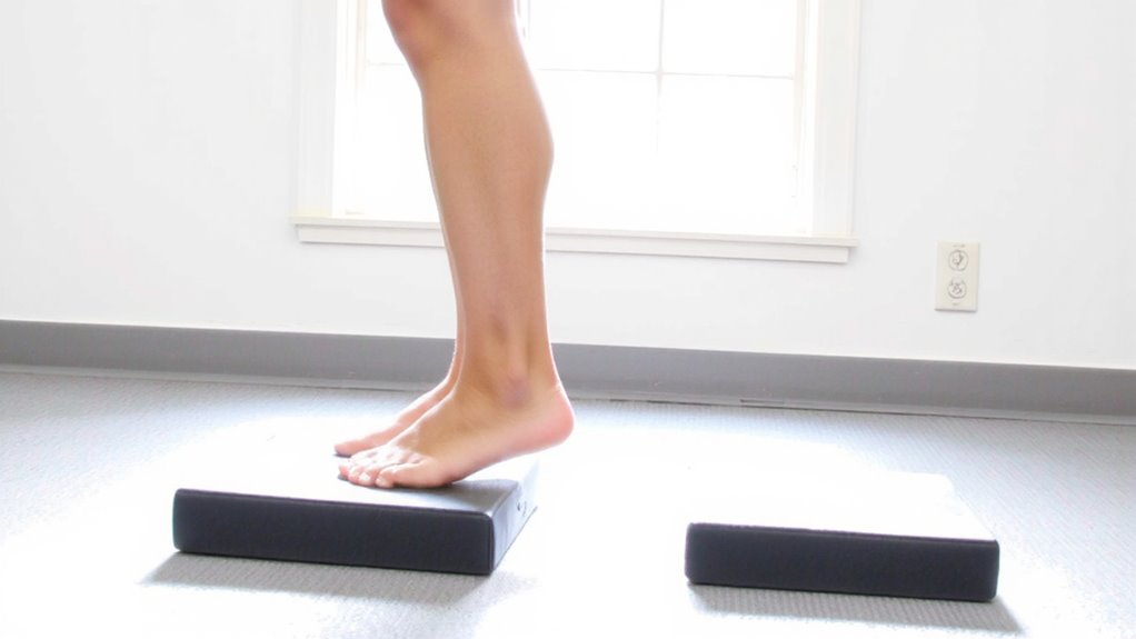 double leg shifts on foam pad