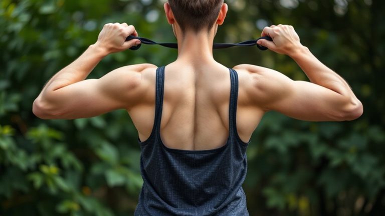 eccentric band scapular pull aparts