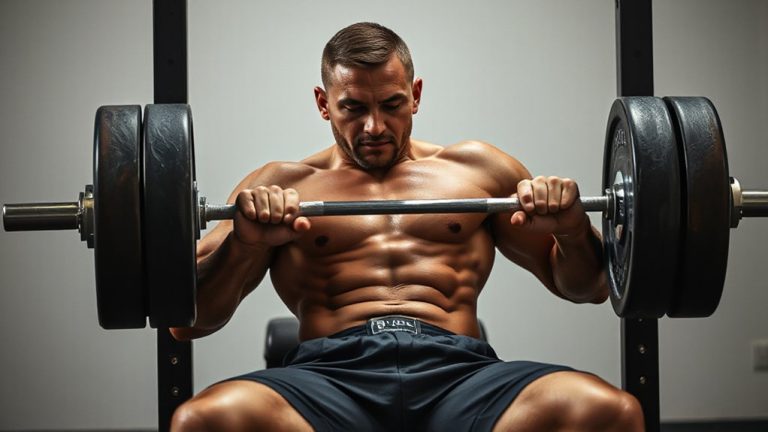 eccentric bench press control
