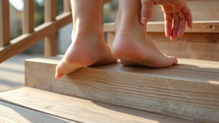 eccentric calf raises step