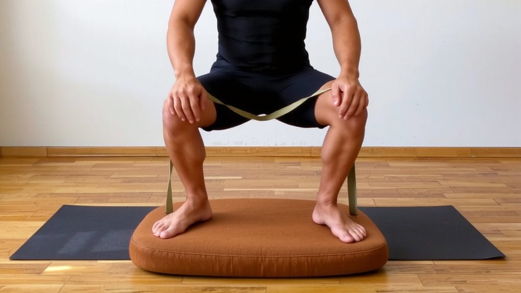 elevate hips for comfort