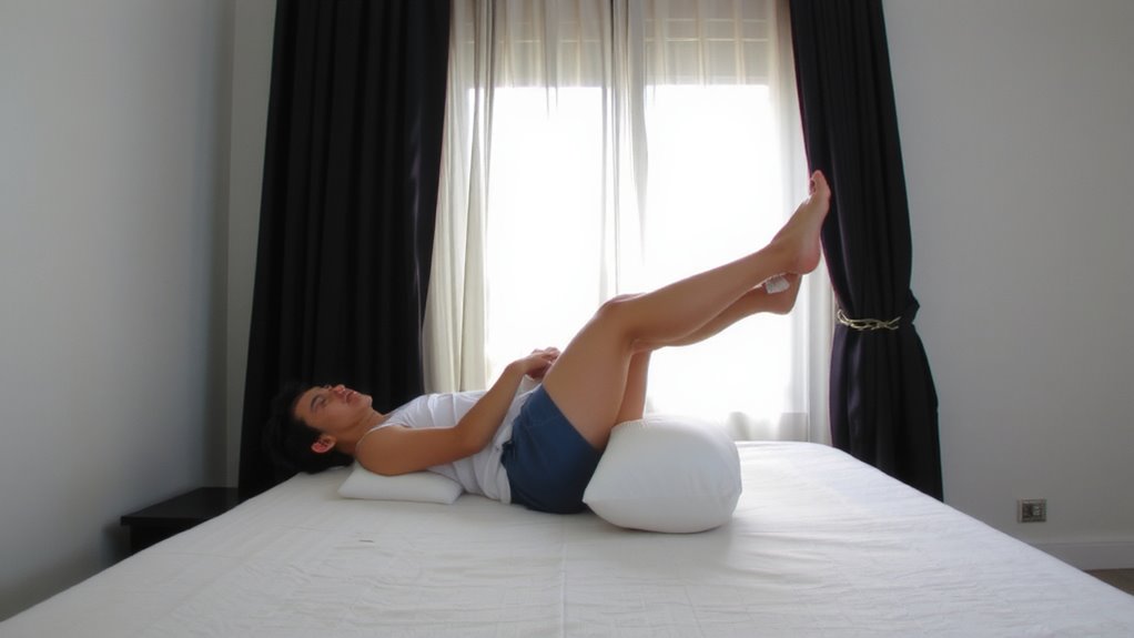 elevate legs for drainage