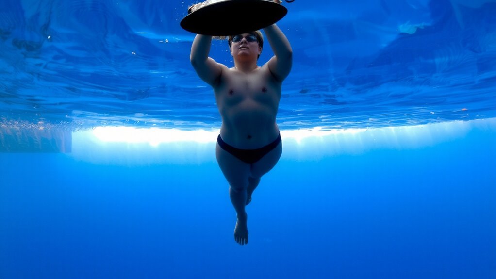 floating kickboard core activation