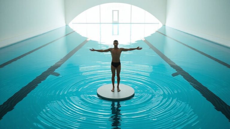 floating mat balance training