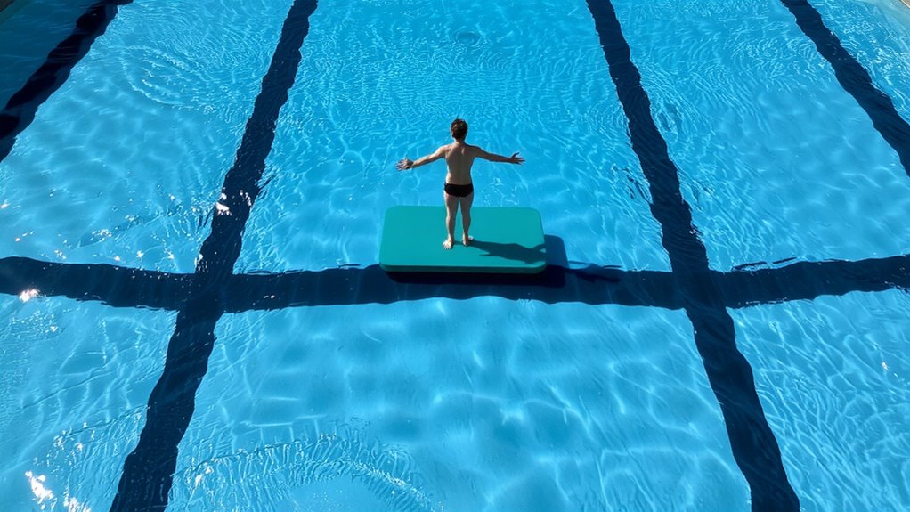 floating mats boost stability training