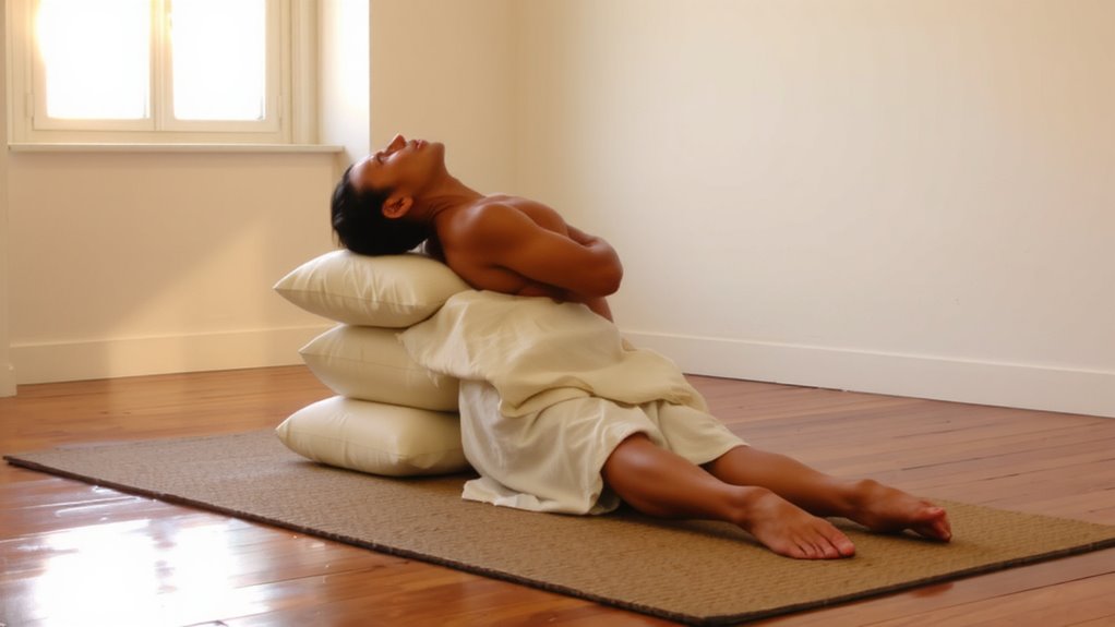 foam roll and stretch