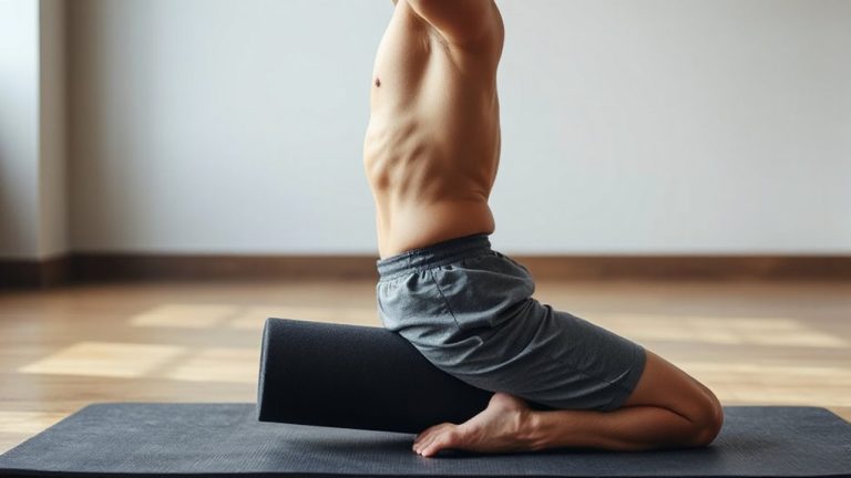 foam roll lats