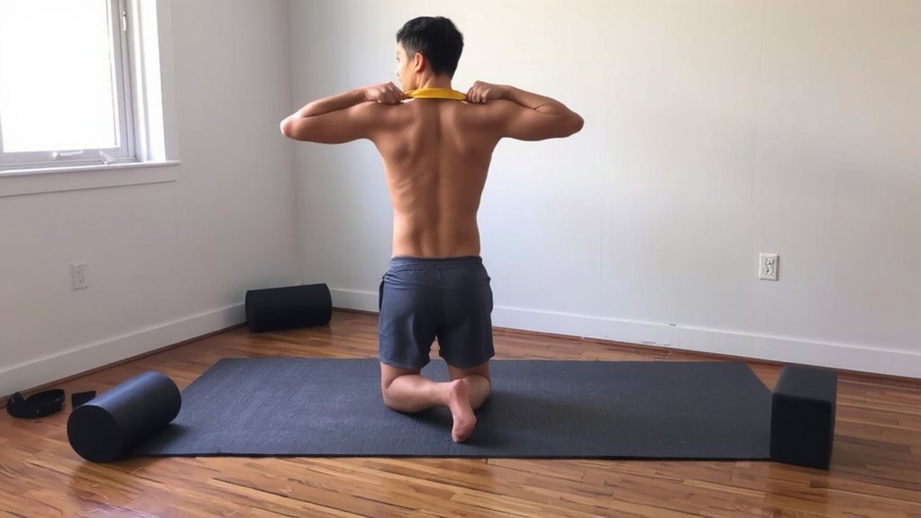 foam roll thoracic spine