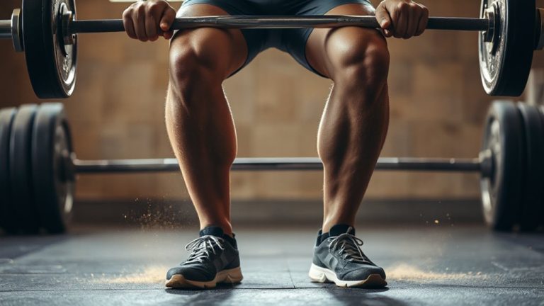 front squat isometric knee health