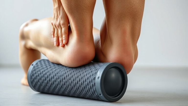 hamstring foam rolling flexion