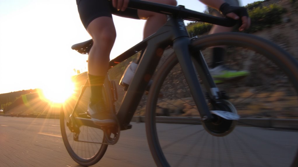 haptic feedback for cadence training