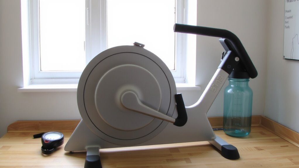 heart safe mini elliptical features