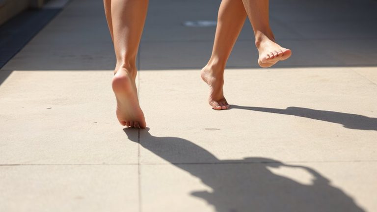 heel and toe walks