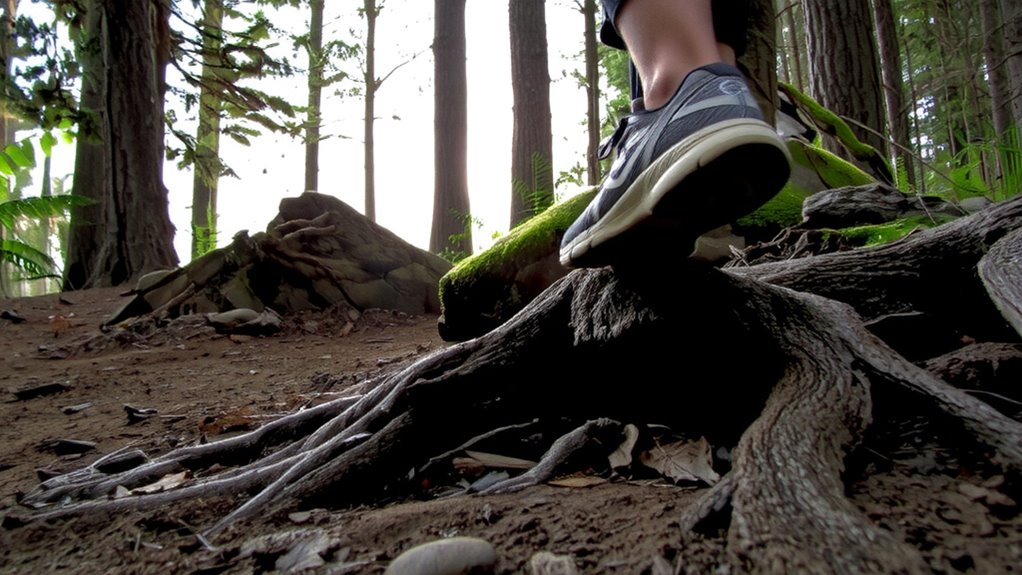 heel to toe balance drill