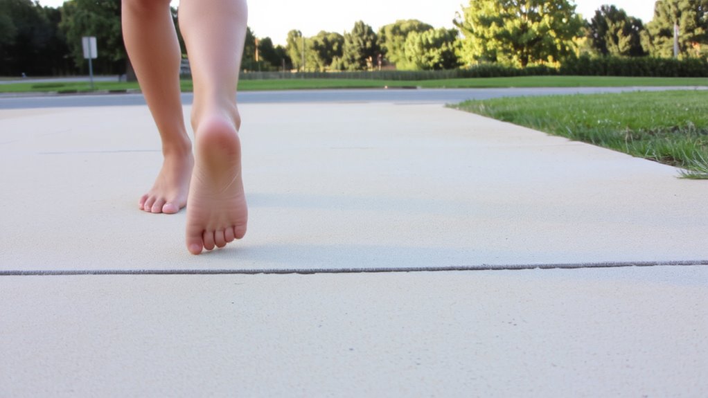 heel toe walking enhances balance
