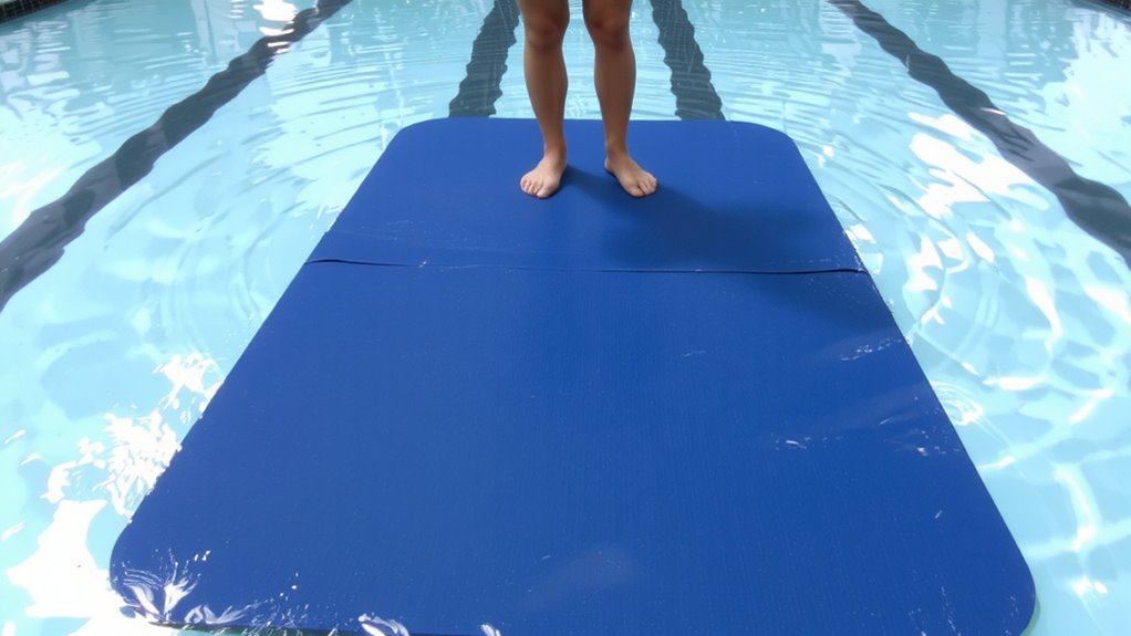 high density non slip floating mats