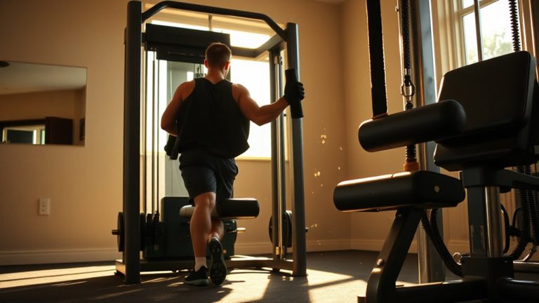 home gym leg machines