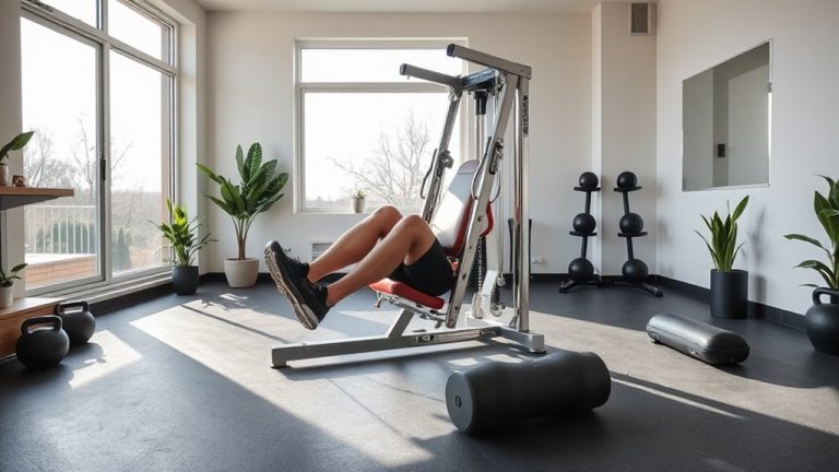 home gyms with leg press