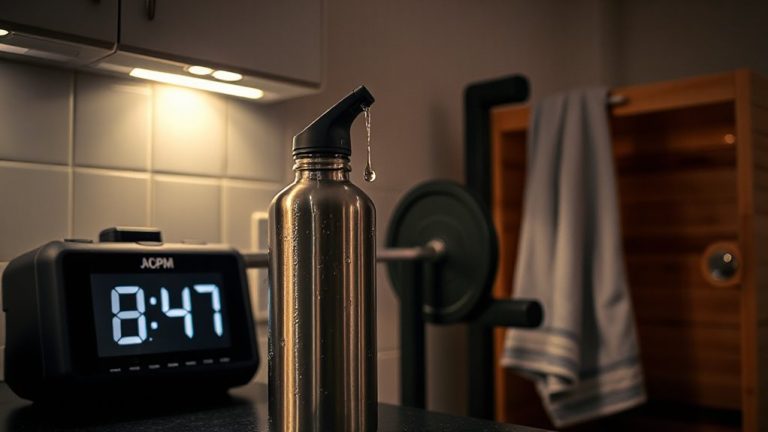 hydration cutoff times sleep