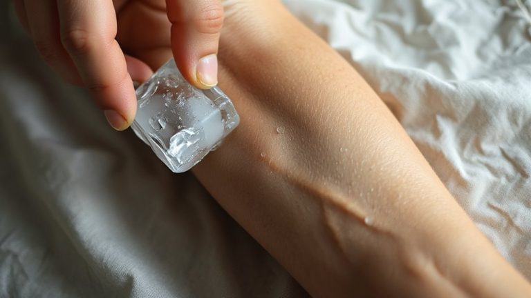 ice massage for tendinopathies