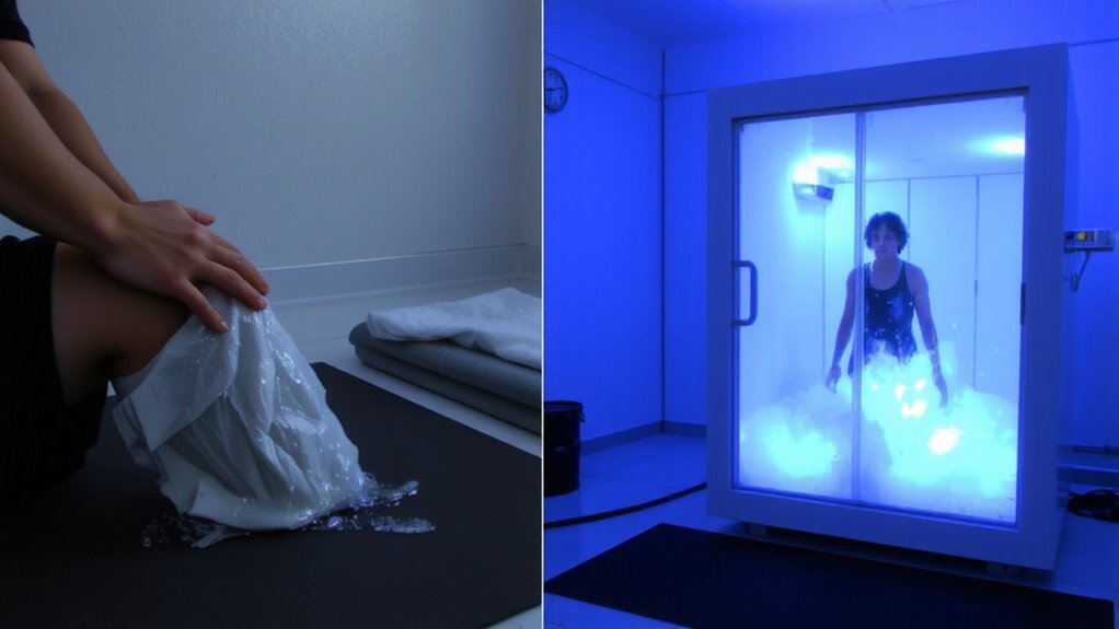 ice packs vs cryo chambers