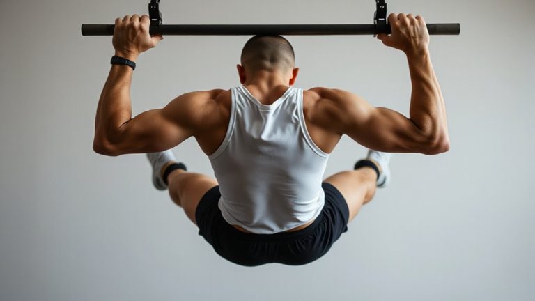 isometric chin up bottom hold