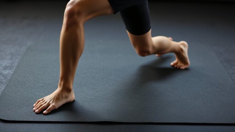 isometric lunge knee alignment