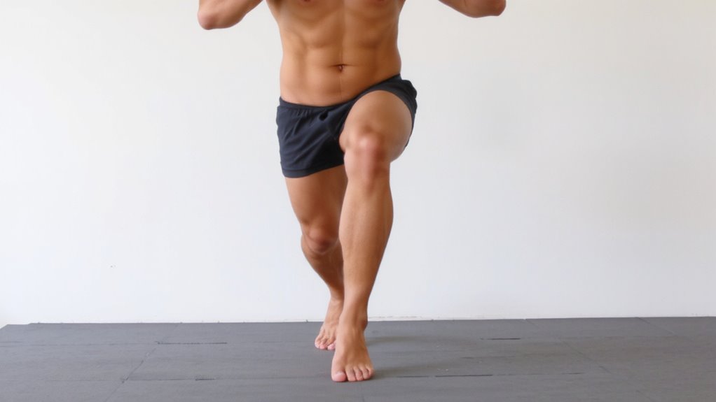 isometric lunges for stability