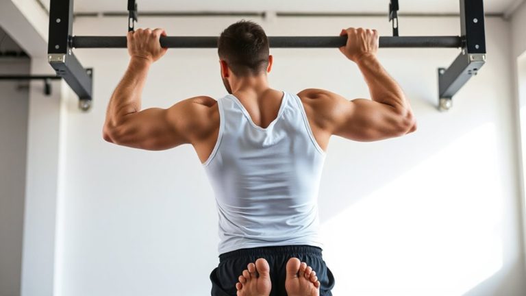 isometric pull up bottom hold